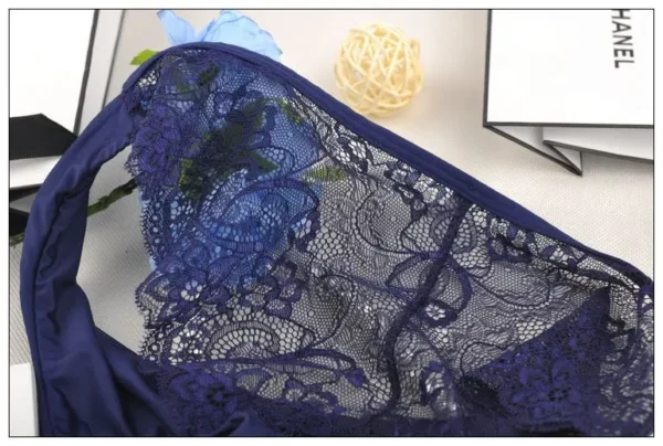 Culotte en dentelle Sexy, sans couture, coton, taille basse - 180725/2327 – Image 7
