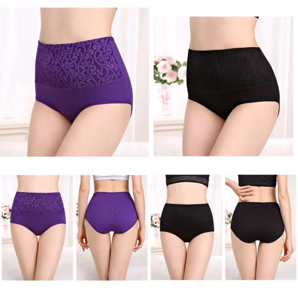 Culottes abdominales en coton,  grande taille lot de 3 - 180725/2259 – Image 10
