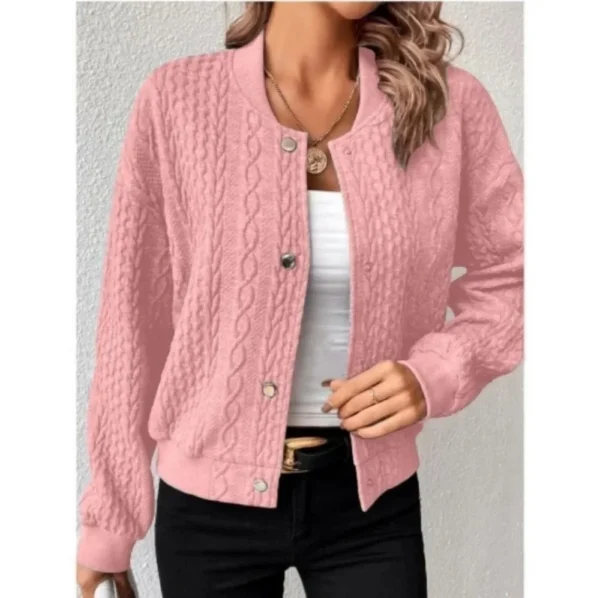 Veste à Manches longues, décontract avec boutons - 220725/1837 – Image 4