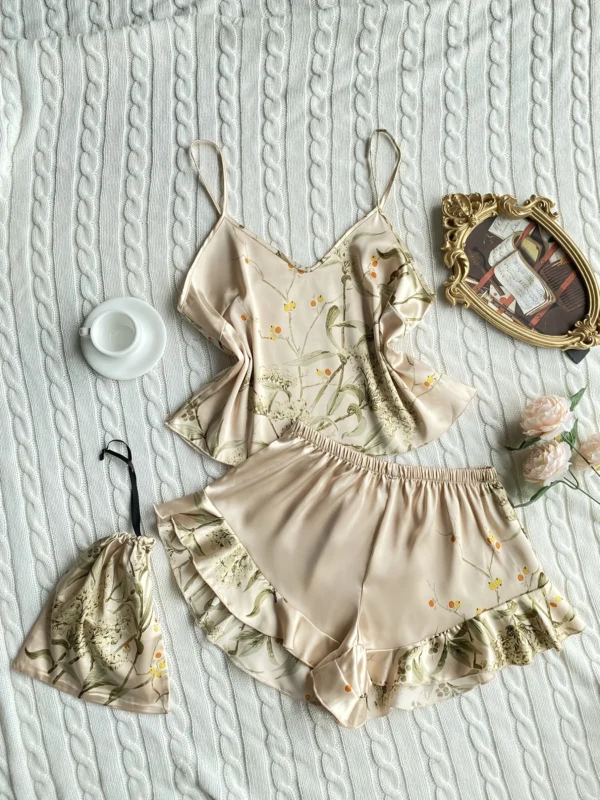 Ensemble pyjama élégant imprimé Floral - 130725/1355 – Image 3