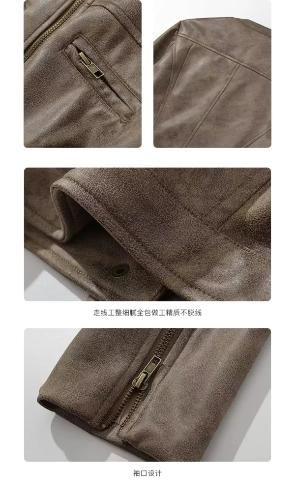 Veste effet cuir, coupe  droite  - 190725/2039 – Image 7