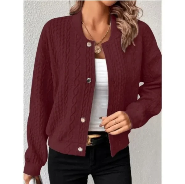 Veste à Manches longues, décontract avec boutons - 220725/1837 – Image 5