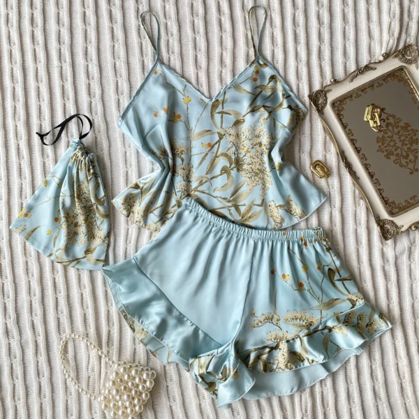 Ensemble pyjama élégant imprimé Floral - 130725/1355 – Image 2