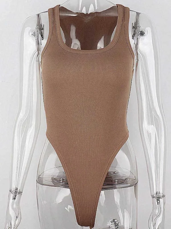 Body femme simple unicouleur au choix - 140725/1611 – Image 6