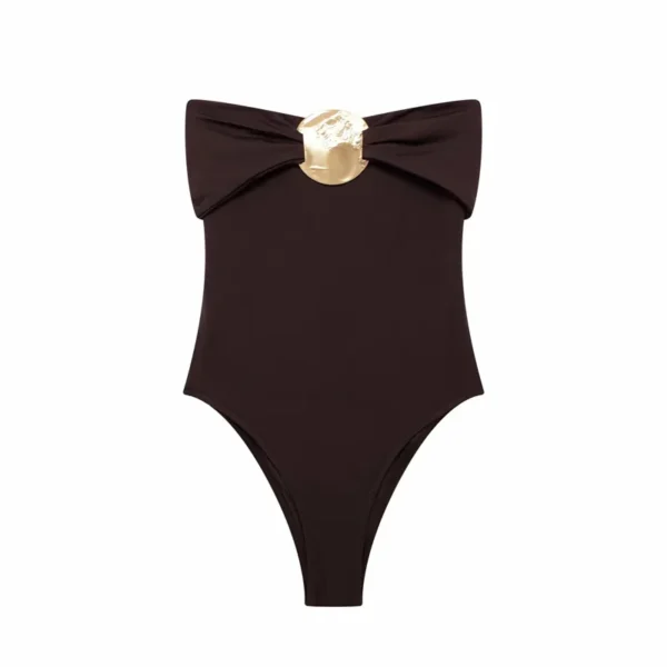 Body épaules dénudées avec bijou - 140725/1607 – Image 3