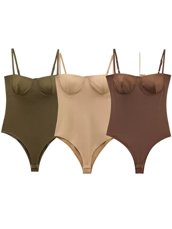 Body femme avec maintien soutiens-gorge - 140725/1614