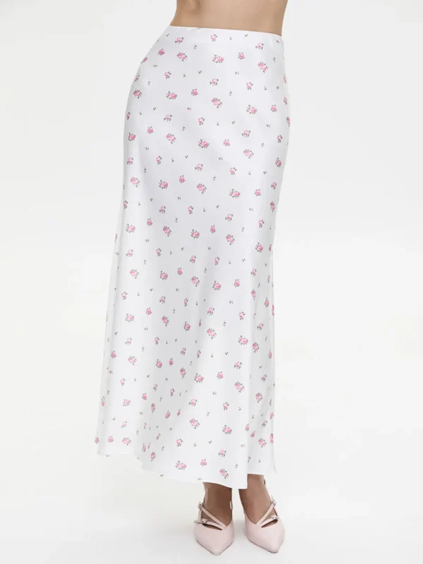 Jupe Longue Imprimée, Taille Haute,  Patchwork, Slim, Élégant - 160725/1947 – Image 5