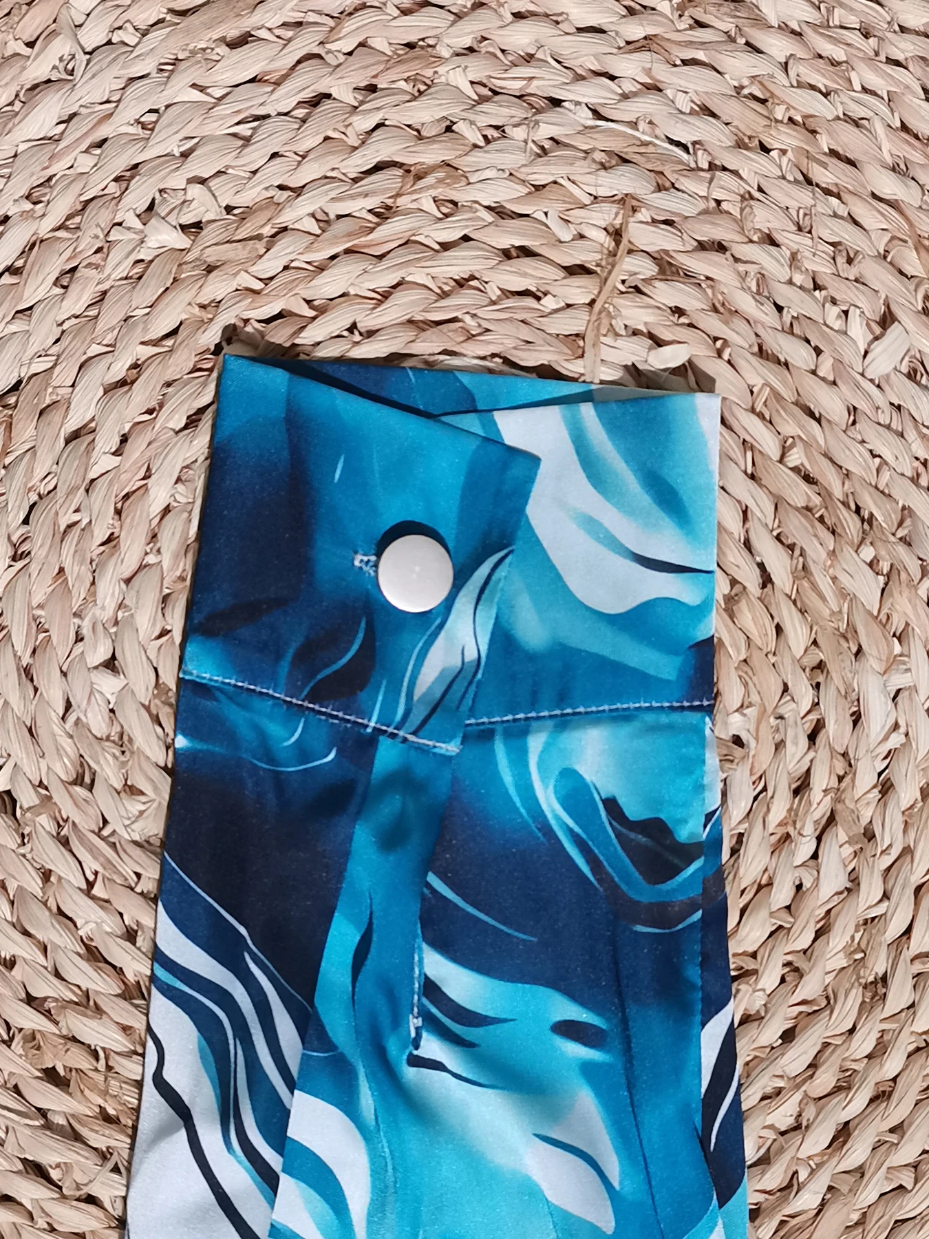 Chemise élégante à manches longues, imprimé marbre - 210725/2127 – Image 6