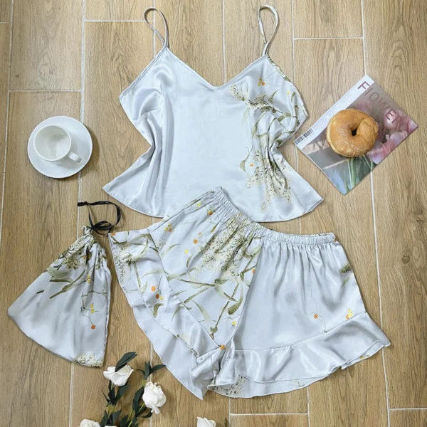 Ensemble pyjama élégant imprimé Floral - 130725/1355 – Image 4