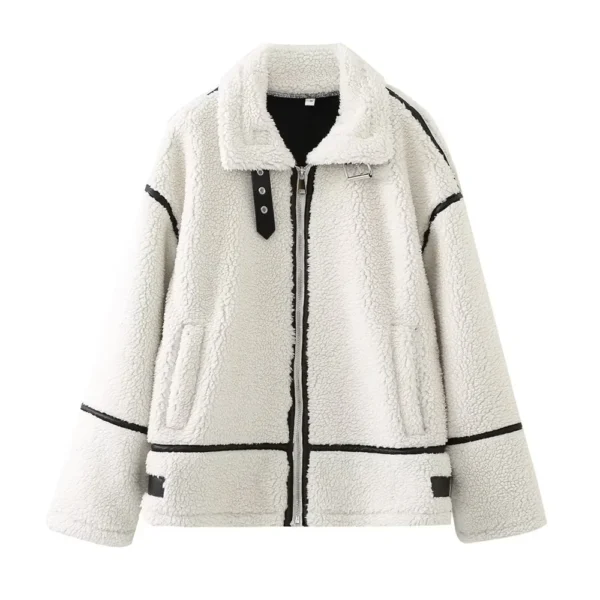 Manteau manches longues, fourrure en laine - 190725/1934 – Image 2