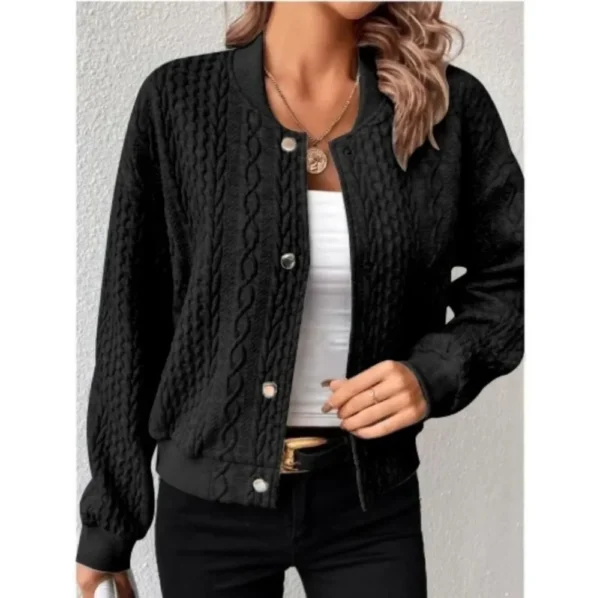 Veste à Manches longues, décontract avec boutons - 220725/1837 – Image 3