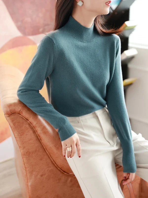 Pull manches longues, chics, doux et chaud - 240725/1341 – Image 5