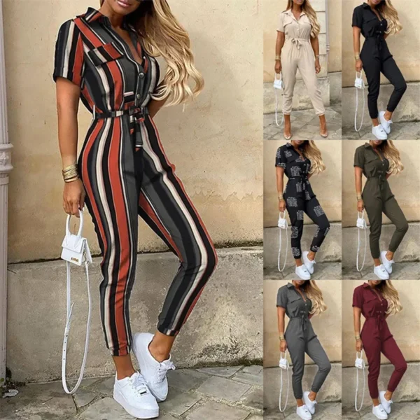 Combinaison avec  ceinture monochromatique - 140725/1725