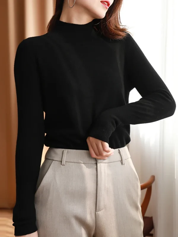 Pull manches longues, chics, doux et chaud - 240725/1341 – Image 3