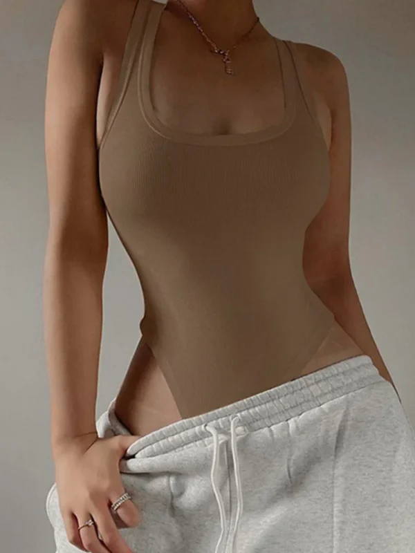 Body femme simple unicouleur au choix - 140725/1611 – Image 3