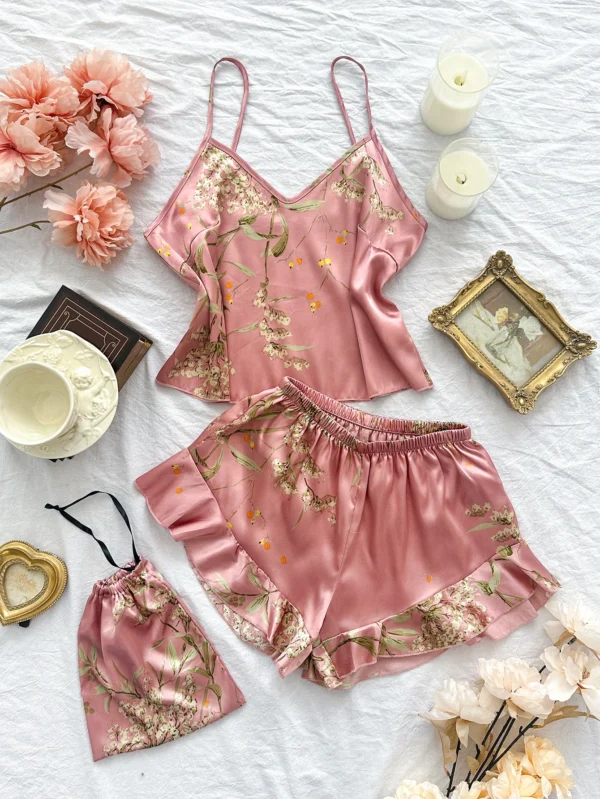 Ensemble pyjama élégant imprimé Floral - 130725/1355 – Image 6