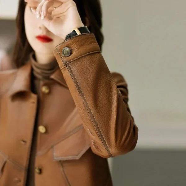 Manteau en simili cuir - 300725/2247 – Image 5