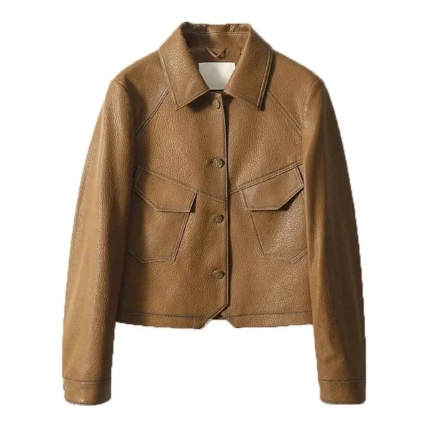 Manteau en simili cuir - 300725/2247 – Image 4