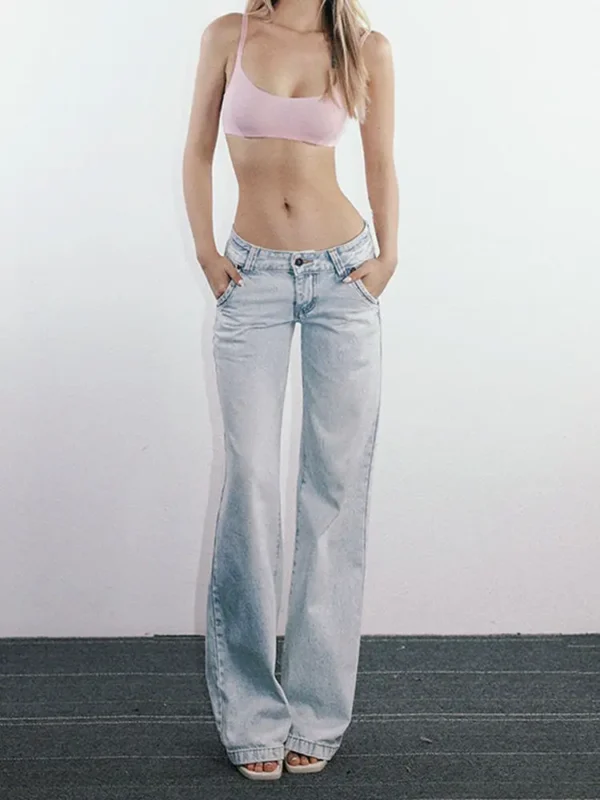Pantalon taille basse, Streetwear décontracté - 270725/0936 – Image 2