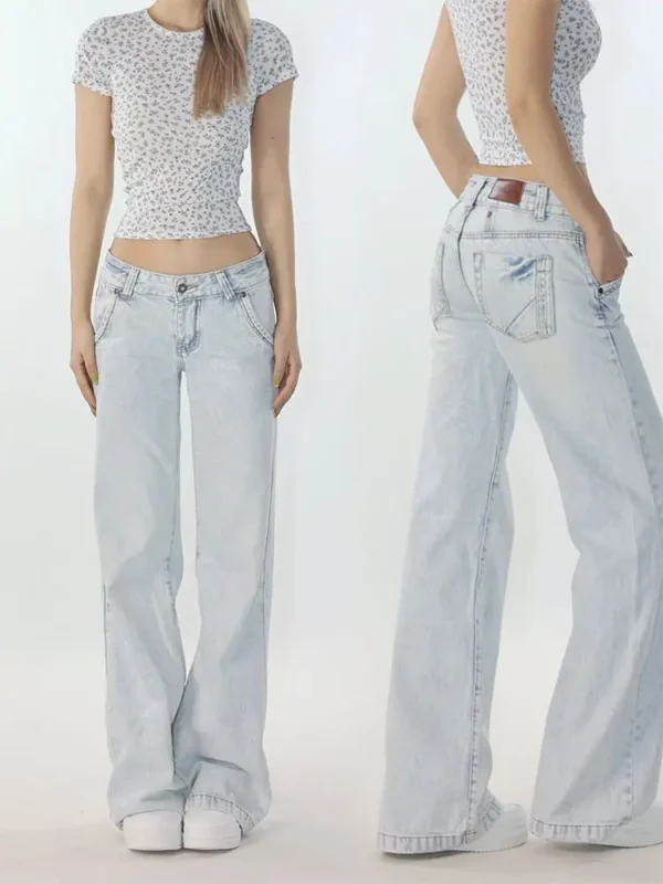 Pantalon taille basse, Streetwear décontracté - 270725/0936 – Image 5