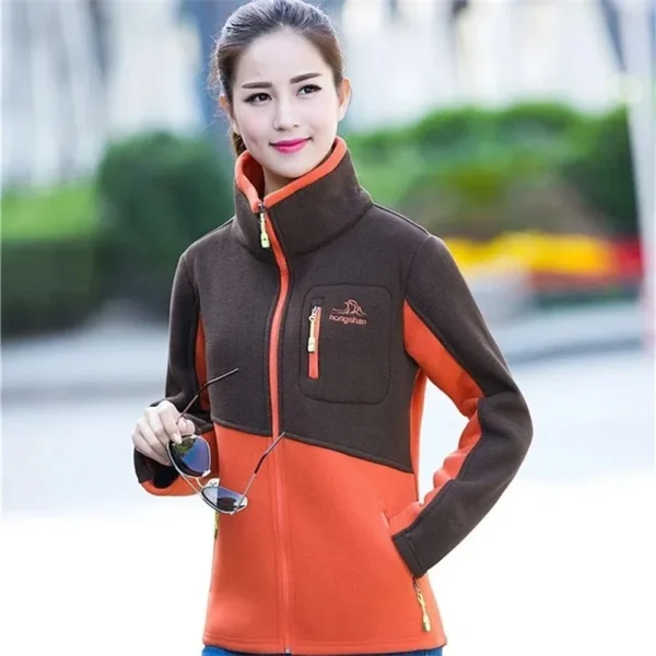 Veste brodée zippée, épais - 300725/2237 – Image 4