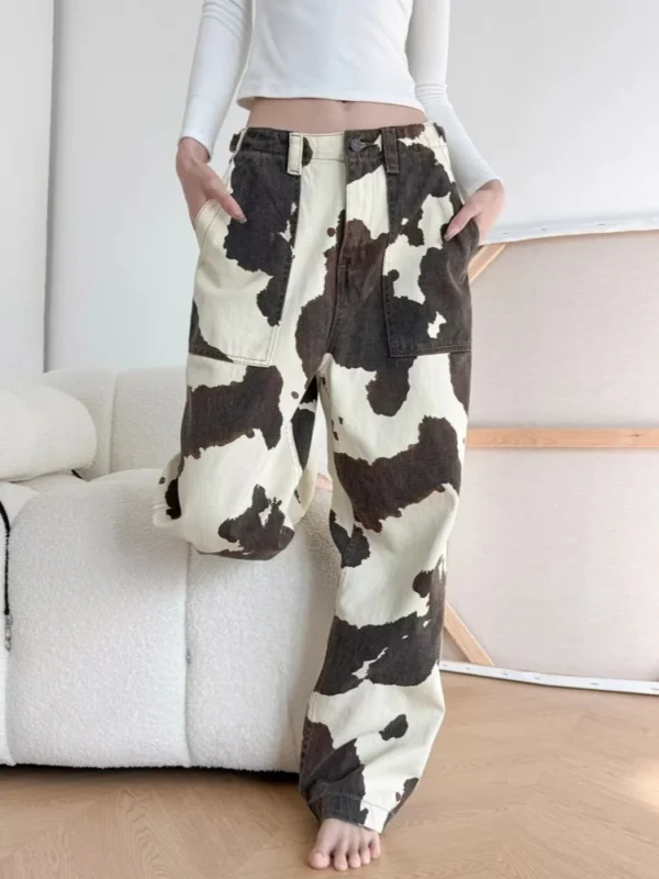 Pantalon style vache modèle Baggy - 270725/0938 – Image 4
