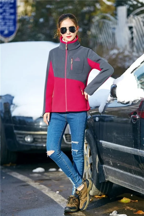 Veste brodée zippée, épais - 300725/2237 – Image 5