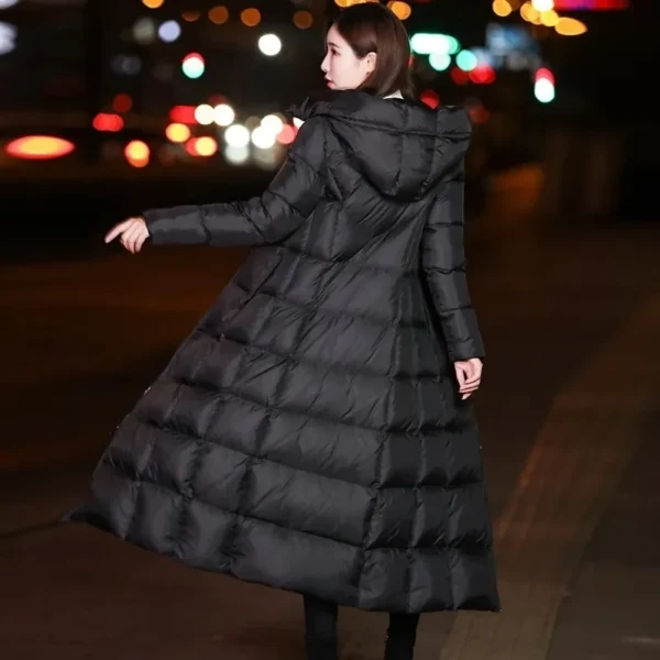 Parka d'hiver longue rembourrée à capuche - 300725/2226