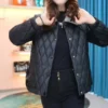Veste courte Vintage en coton matelassée - 300725/2243