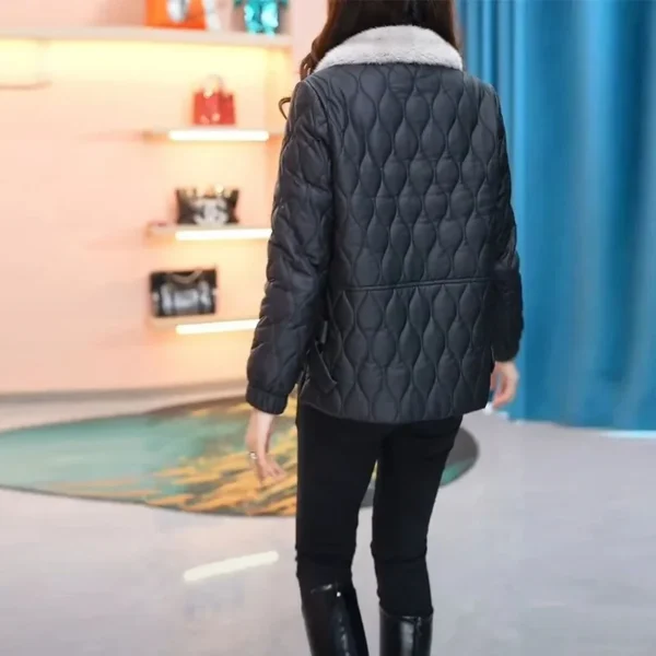 Veste courte Vintage en coton matelassée - 300725/2243 – Image 3
