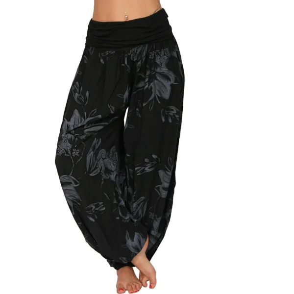 Pantalon décontracté à jambes larges et imprimée - 270725/0904 – Image 6