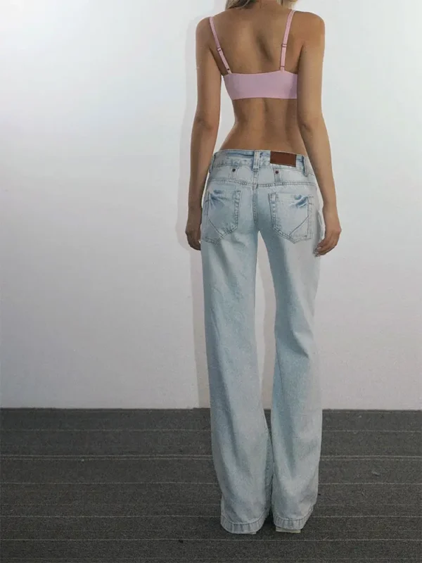 Pantalon taille basse, Streetwear décontracté - 270725/0936 – Image 4