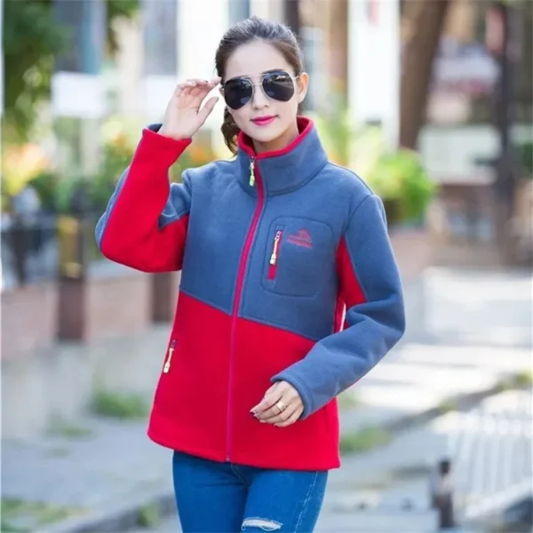 Veste brodée zippée, épais - 300725/2237 – Image 3
