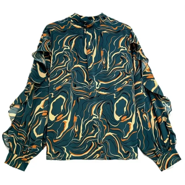 Chemise en mousseline, manches longues - 300725/2300 – Image 6