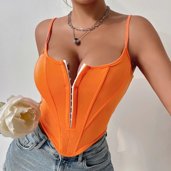 Corset en Maille avec Bretelles Spaghetti - 030825/1933 – Image 2