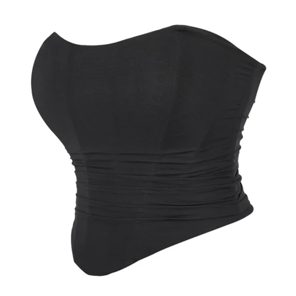 Bustier en maille, Vintage, sans bretelles, dos ouvert - 030825/1205 – Image 3