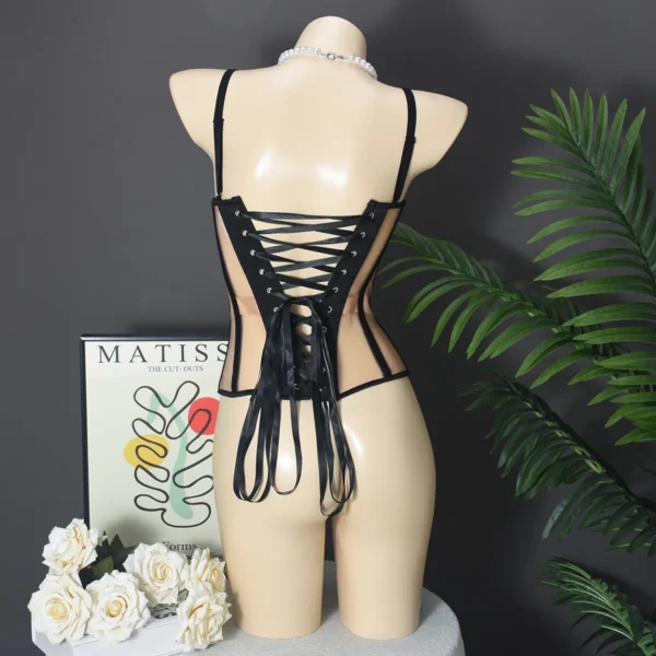 Bustier armature acier, soutien-gorge haut mince - 030825/1952 – Image 5