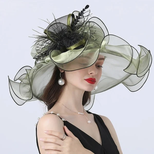 Chapeau melon en Organza - 030825/2012 – Image 6