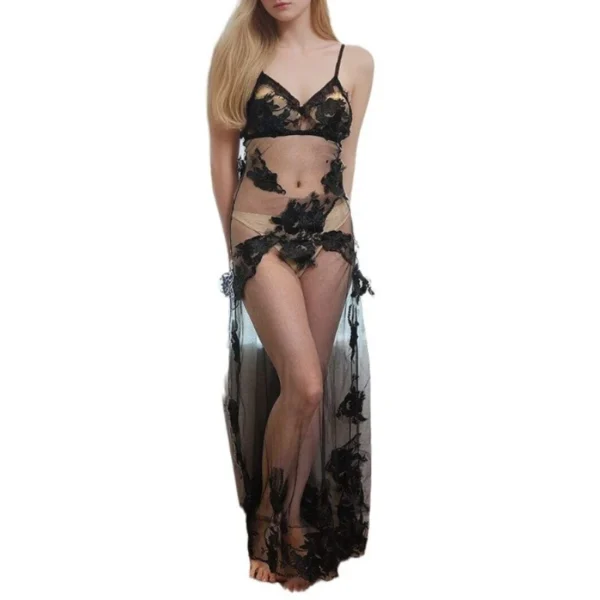 Robe Sexy, dos nu, maille transparente - 060825/2026 – Image 5
