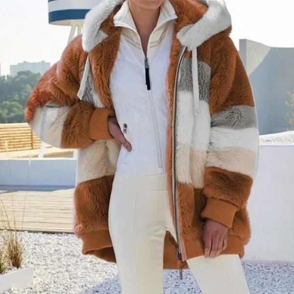 Veste à Capuche, Streetwear Chaud - 070825/0803 – Image 5