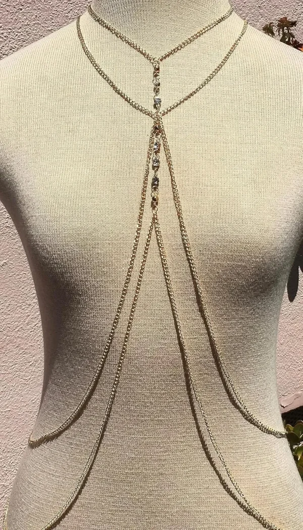 Chaînes de corps sexy, bijoux de corps et soutien-gorge - 020835/2255 – Image 6