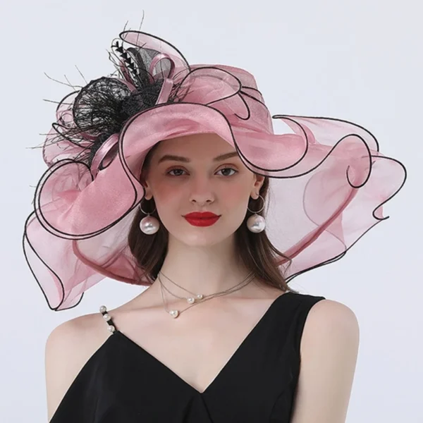 Chapeau melon en Organza - 030825/2012 – Image 5