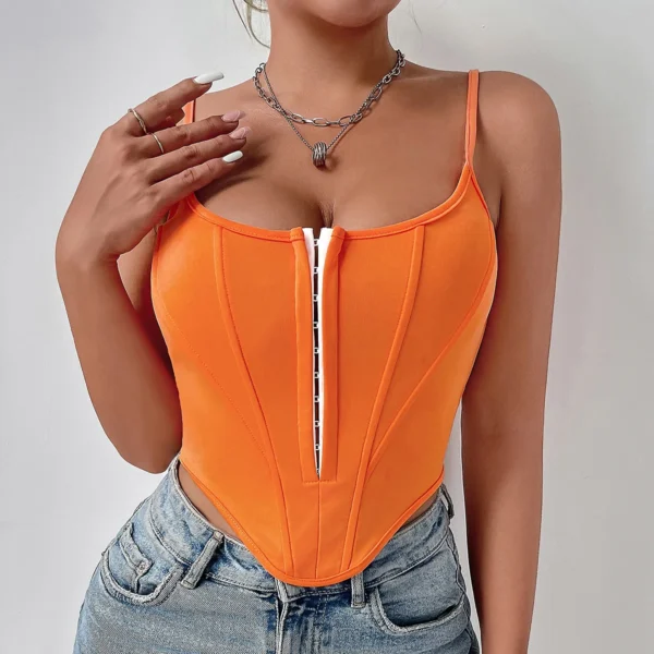 Corset en Maille avec Bretelles Spaghetti - 030825/1933 – Image 4