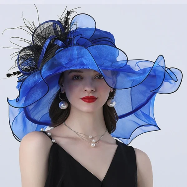 Chapeau melon en Organza - 030825/2012 – Image 3