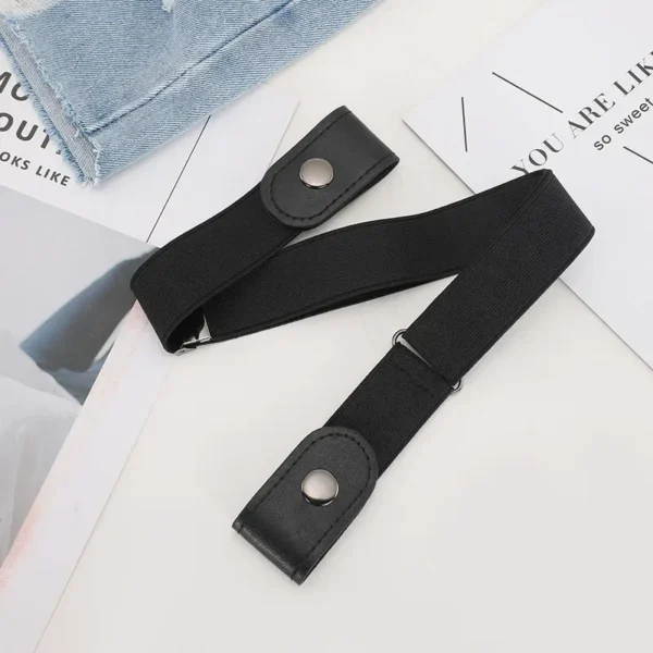 Ceinture sans boucle pour pantalons en Jean, robes, ceinture de taille élastique extensible - 020825/2256 – Image 2