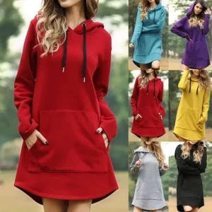 Robe à capuche, grande poche - 070825/0805