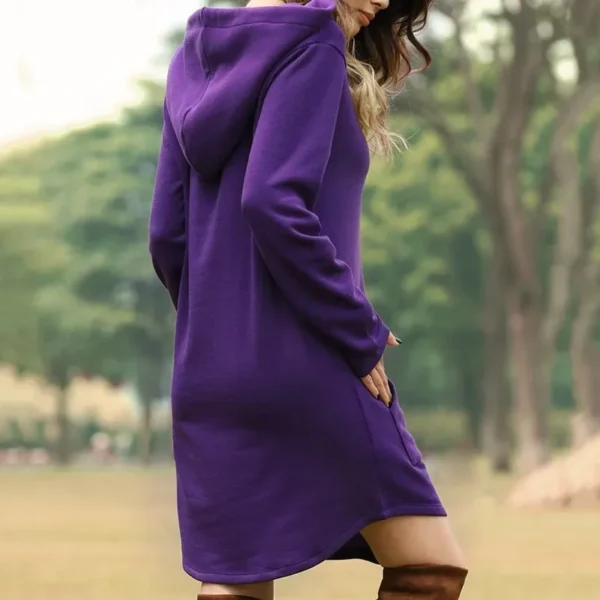 Robe à capuche, grande poche - 070825/0805 – Image 3