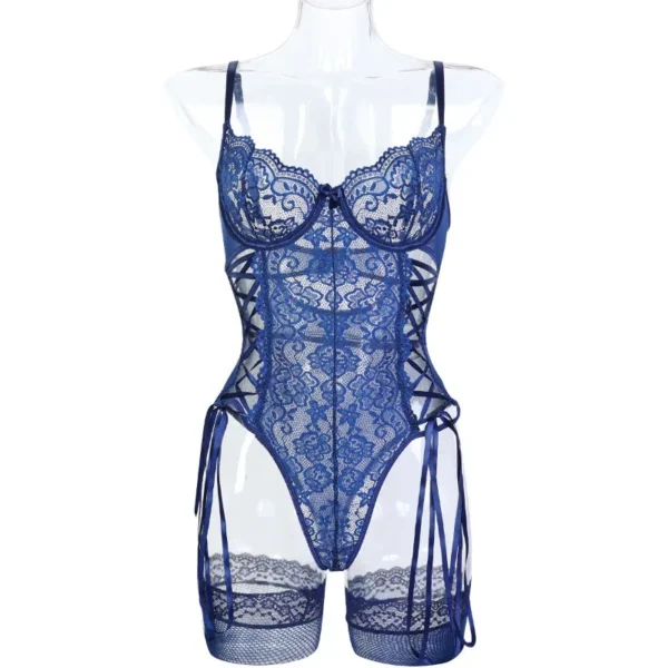 Ensemble Sexy en dentelle, bretelles - 060825/2023 – Image 6