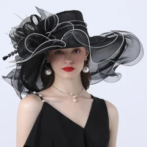 Chapeau melon en Organza - 030825/2012