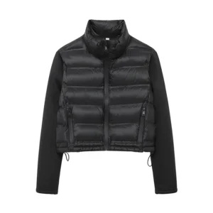 Manteau matelassé manches longues col haut - 070825/0759
